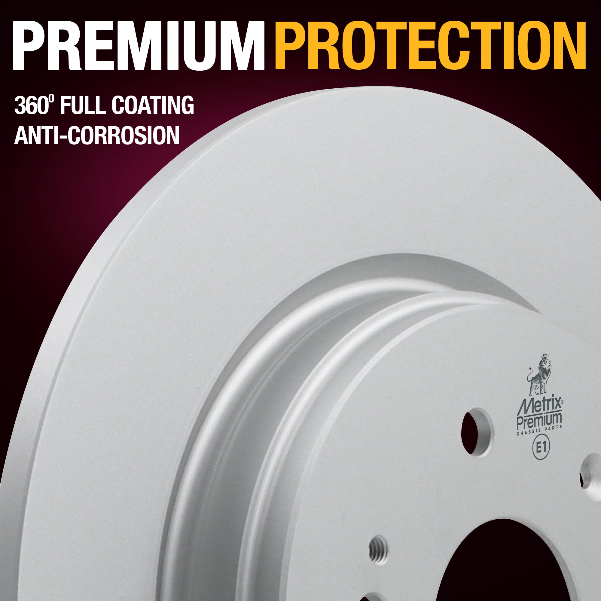 Metrix Premium Rear Disc Brake Rotor 84816MF suspension steering brake parts