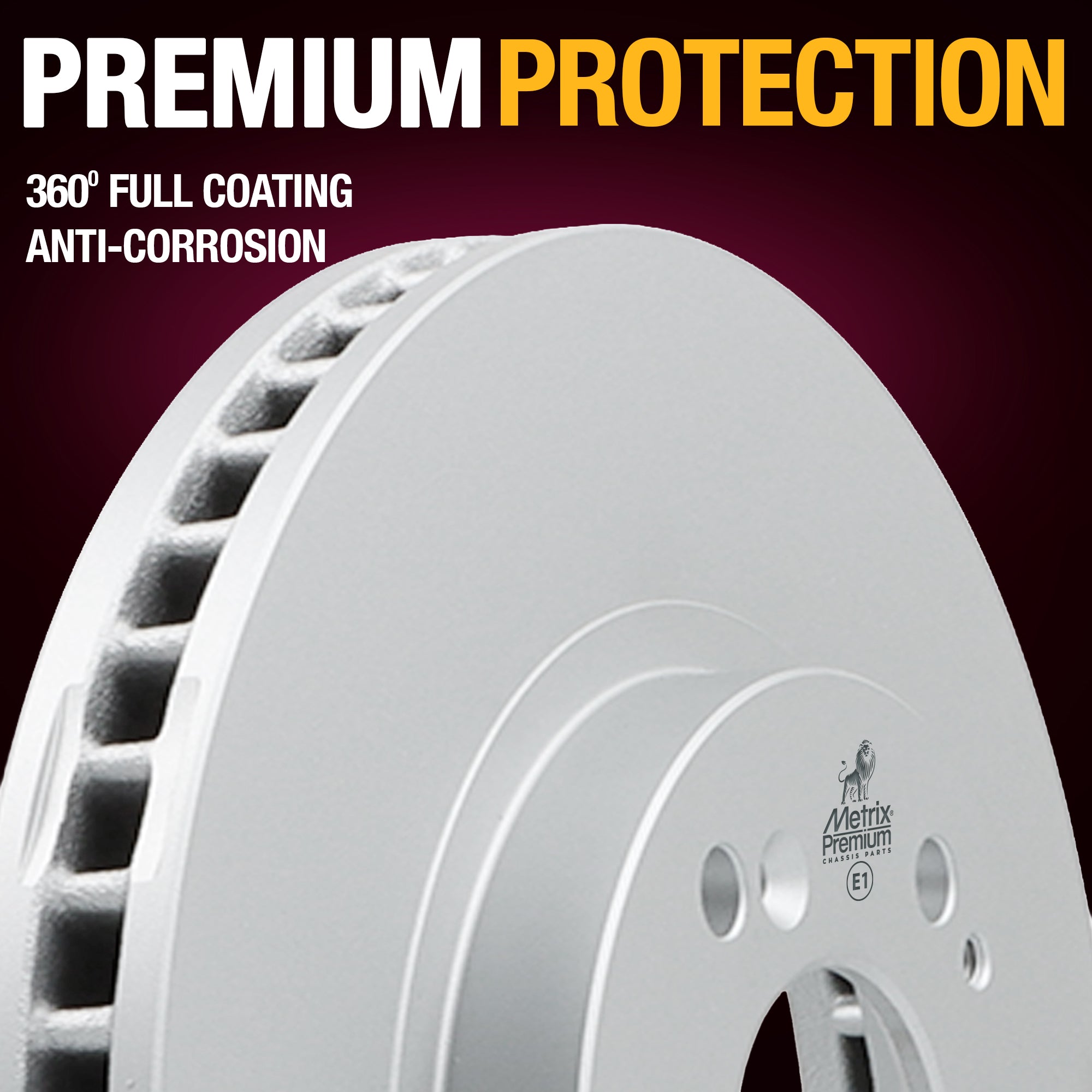 Metrix Premium Front Disc Brake Rotor Kit 92455MT suspension steering brake parts