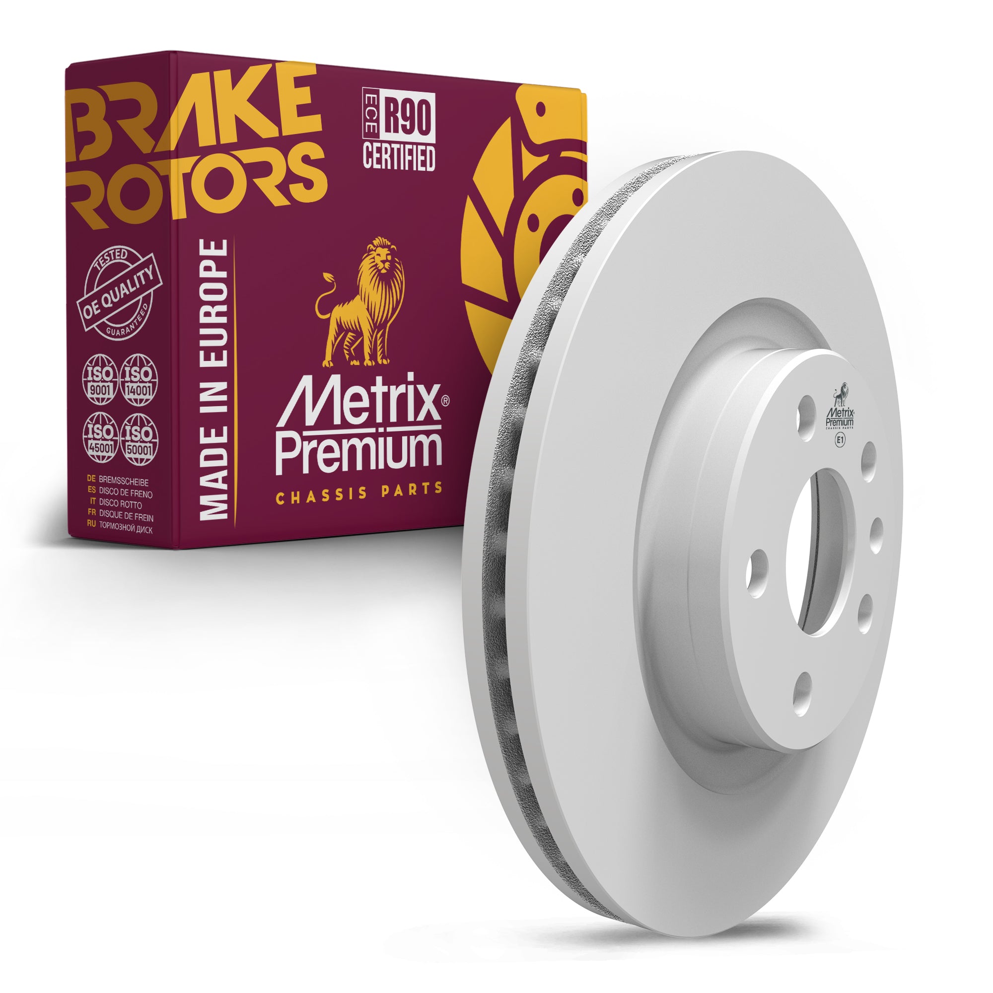 Metrix Premium Chassis Parts Front Disc Brake Rotor 84845MF OEM fit auto parts