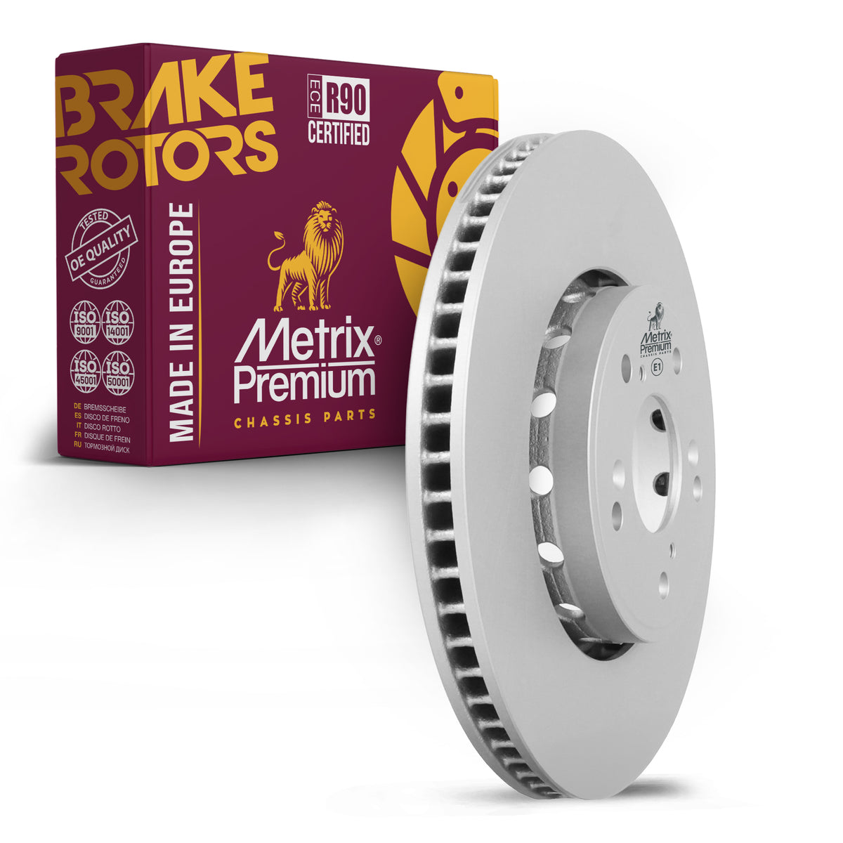 Metrix Premium Front Disc Brake Rotor 84849MF OEM fit auto parts