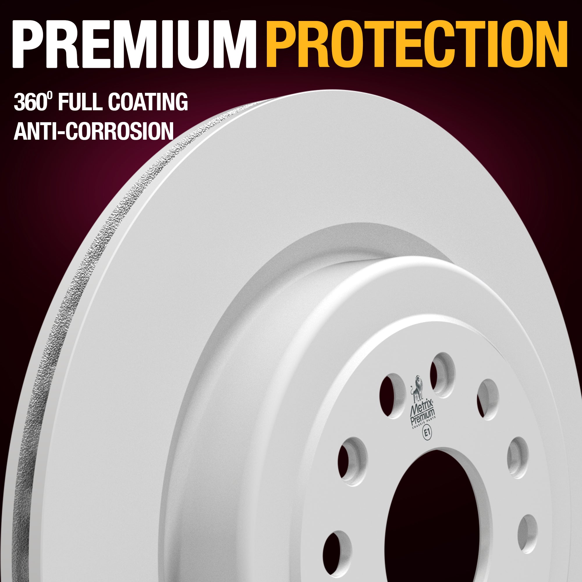 Metrix Premium Rear Disc Brake Rotor Kit 92254MT suspension steering brake parts
