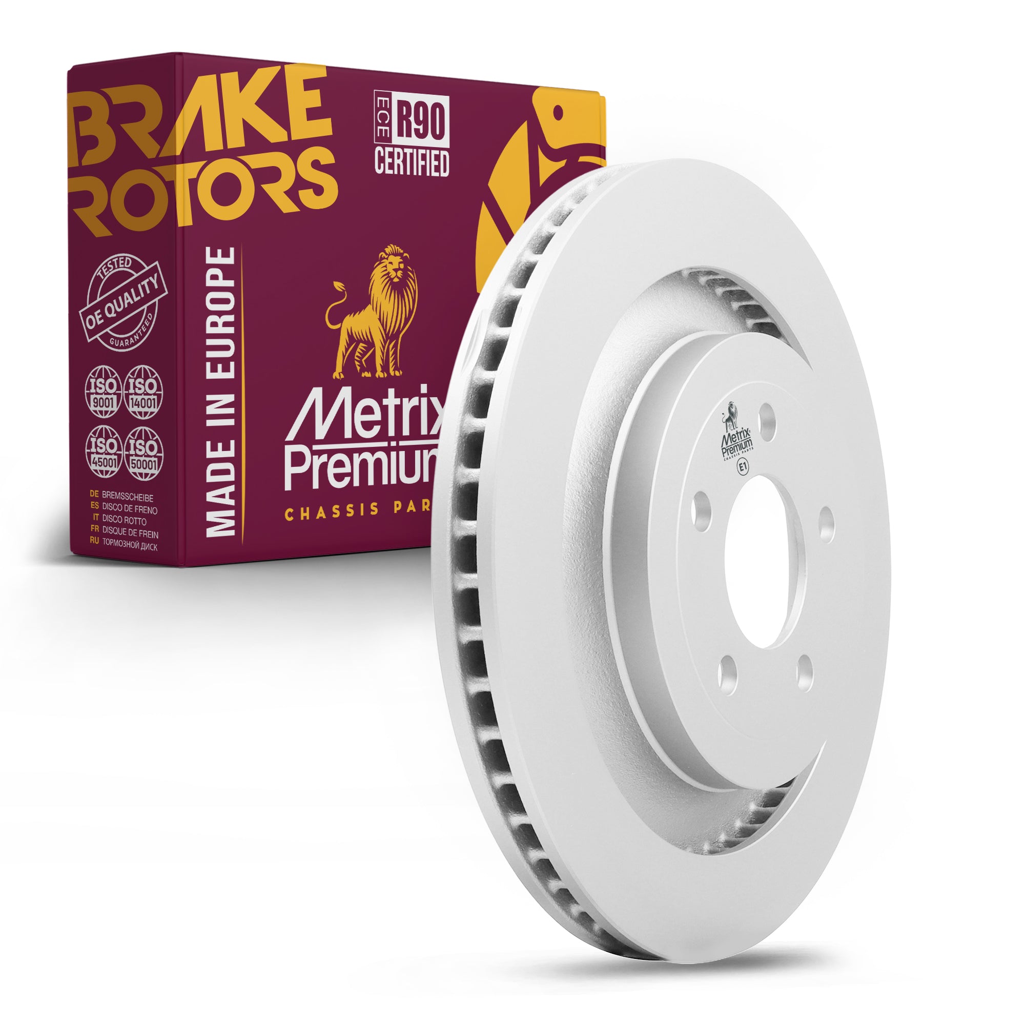Metrix Premium Rear Disc Brake Rotor 84869MF OEM fit auto parts