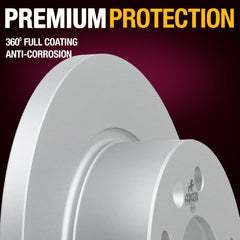 Metrix Premium Rear Disc Brake Rotor Kit 92533MT suspension steering brake parts