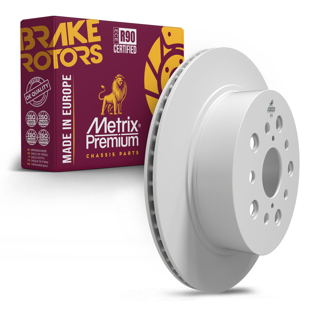 Metrix Premium Chassis Parts Rear Disc Brake Rotor 84941MF OEM fit auto parts