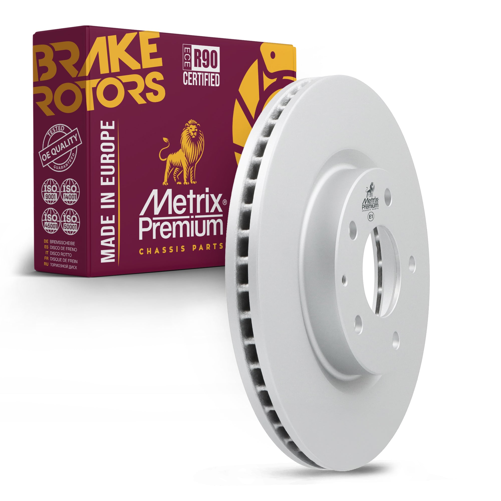 Metrix Premium Front Disc Brake Rotor 84942MF OEM fit auto parts