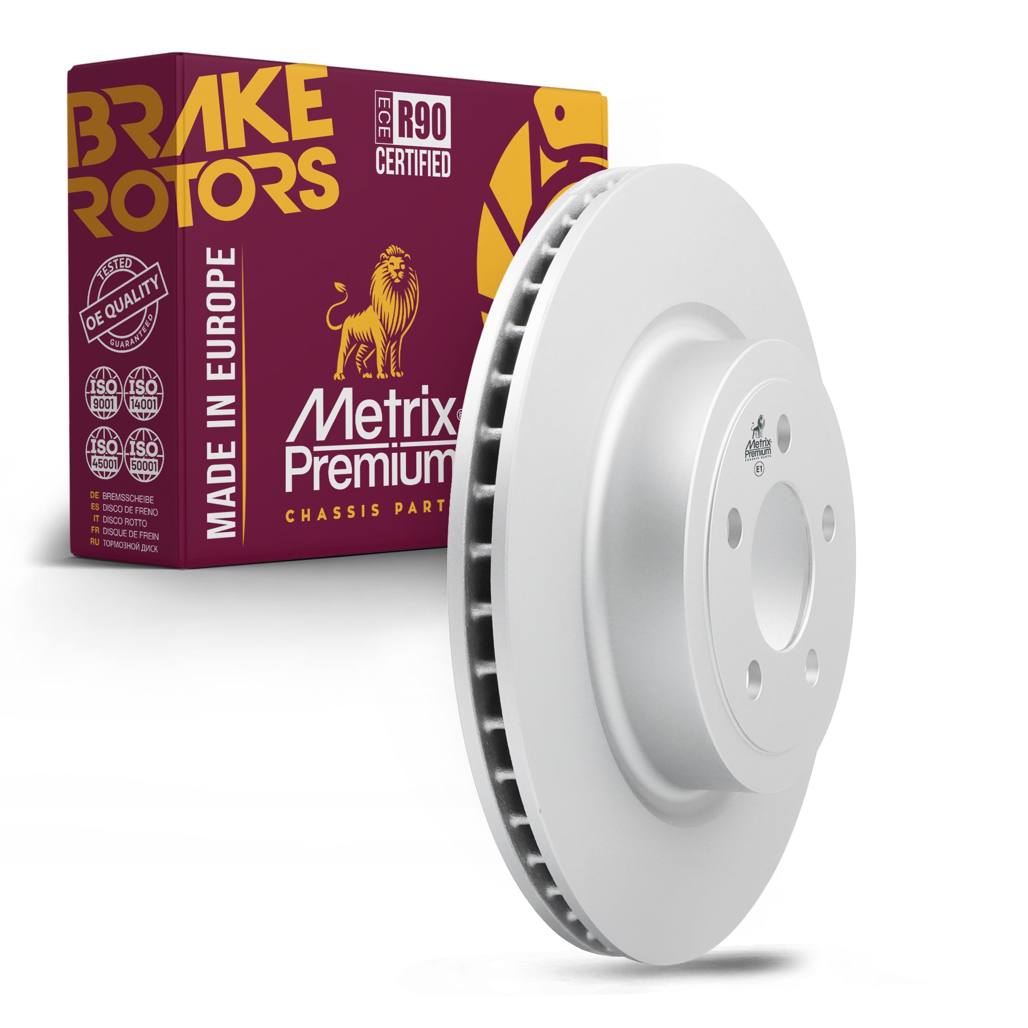 Metrix Premium Rear Disc Brake Rotor 84949MF OEM fit auto parts