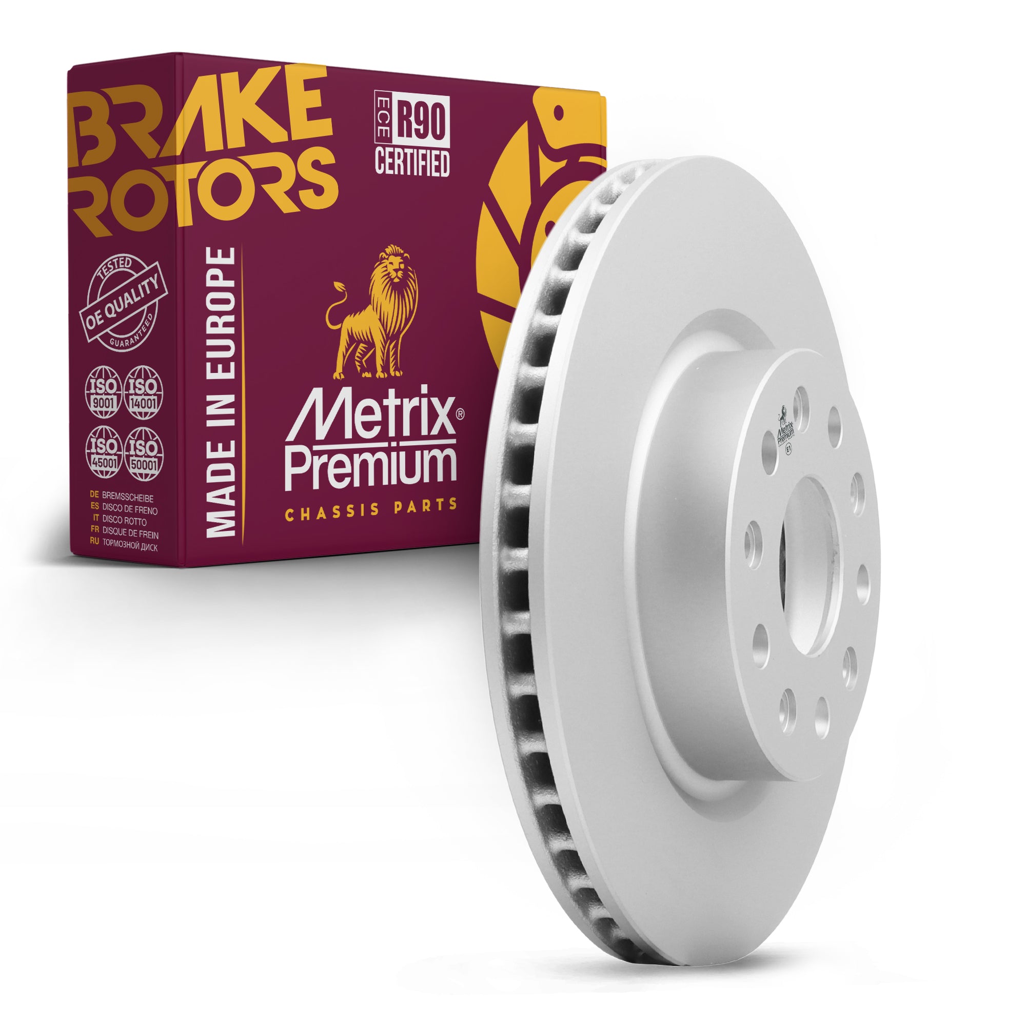 Metrix Premium Front Disc Brake Rotor 84954MF OEM fit auto parts