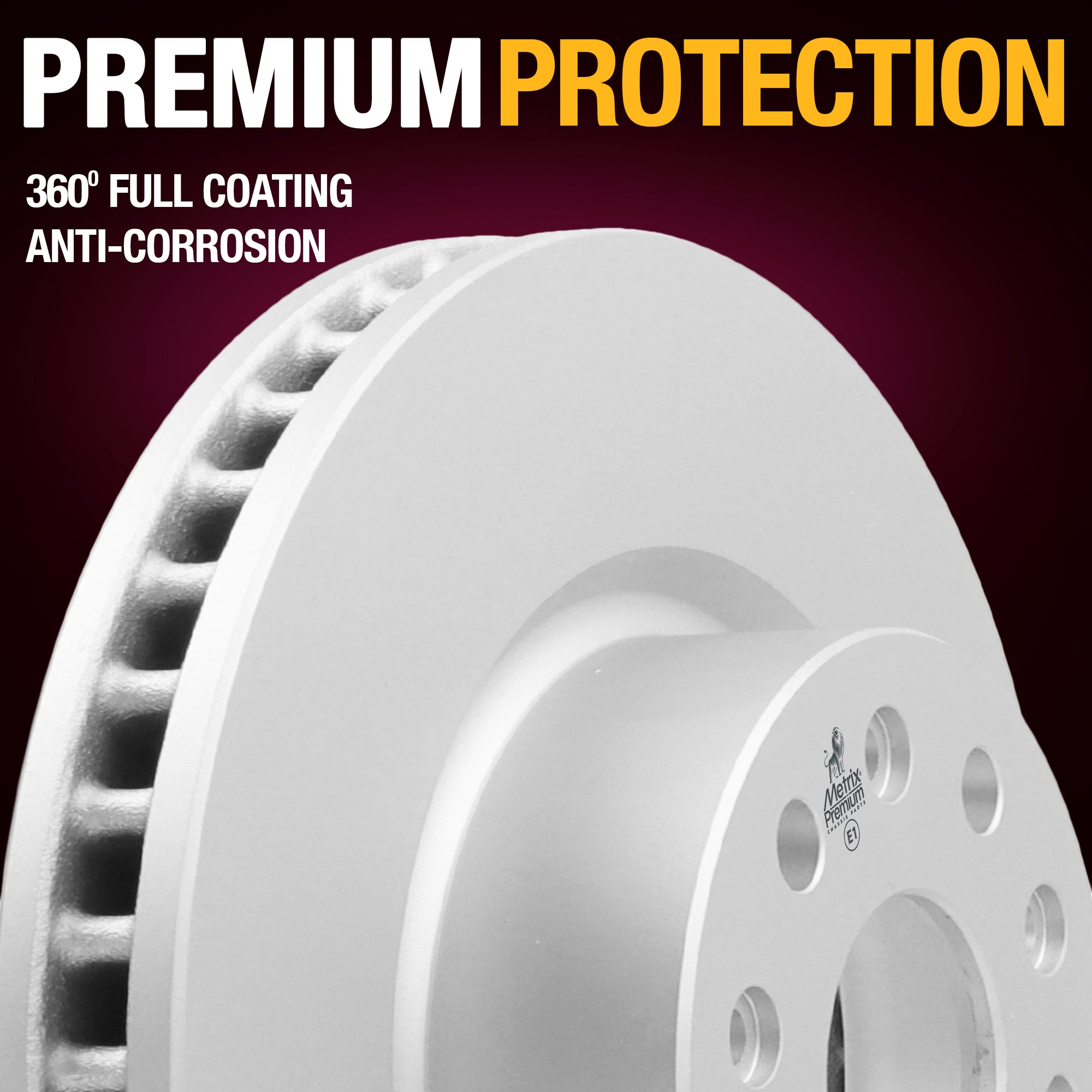 Metrix Premium Front Disc Brake Rotor 84954MF suspension steering brake parts