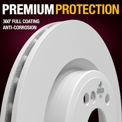 METRIX PREMIUM CHASSIS PARTS Disc Brake Rotor P/N:84958MF Fits: Mercedes-benz Cla250 18-14