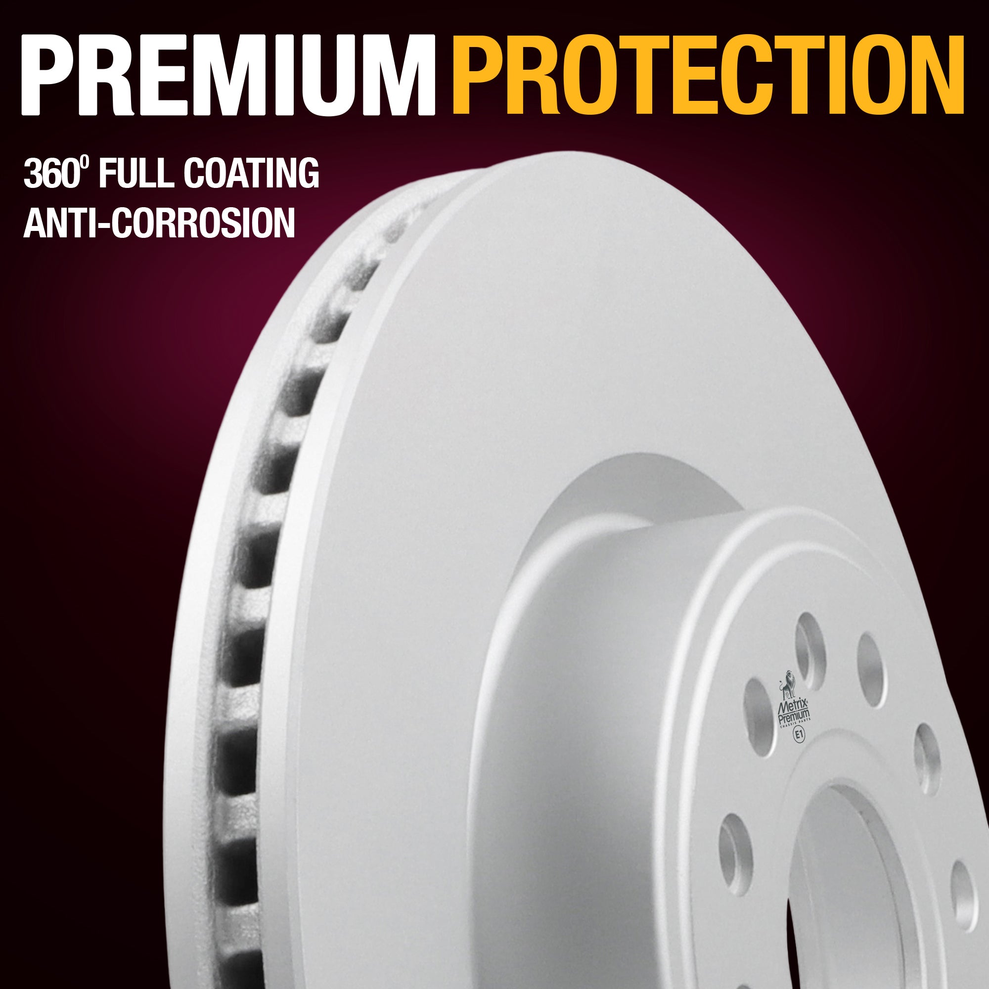 Metrix Premium Front Disc Brake Rotor Kit 92396MT suspension steering brake parts