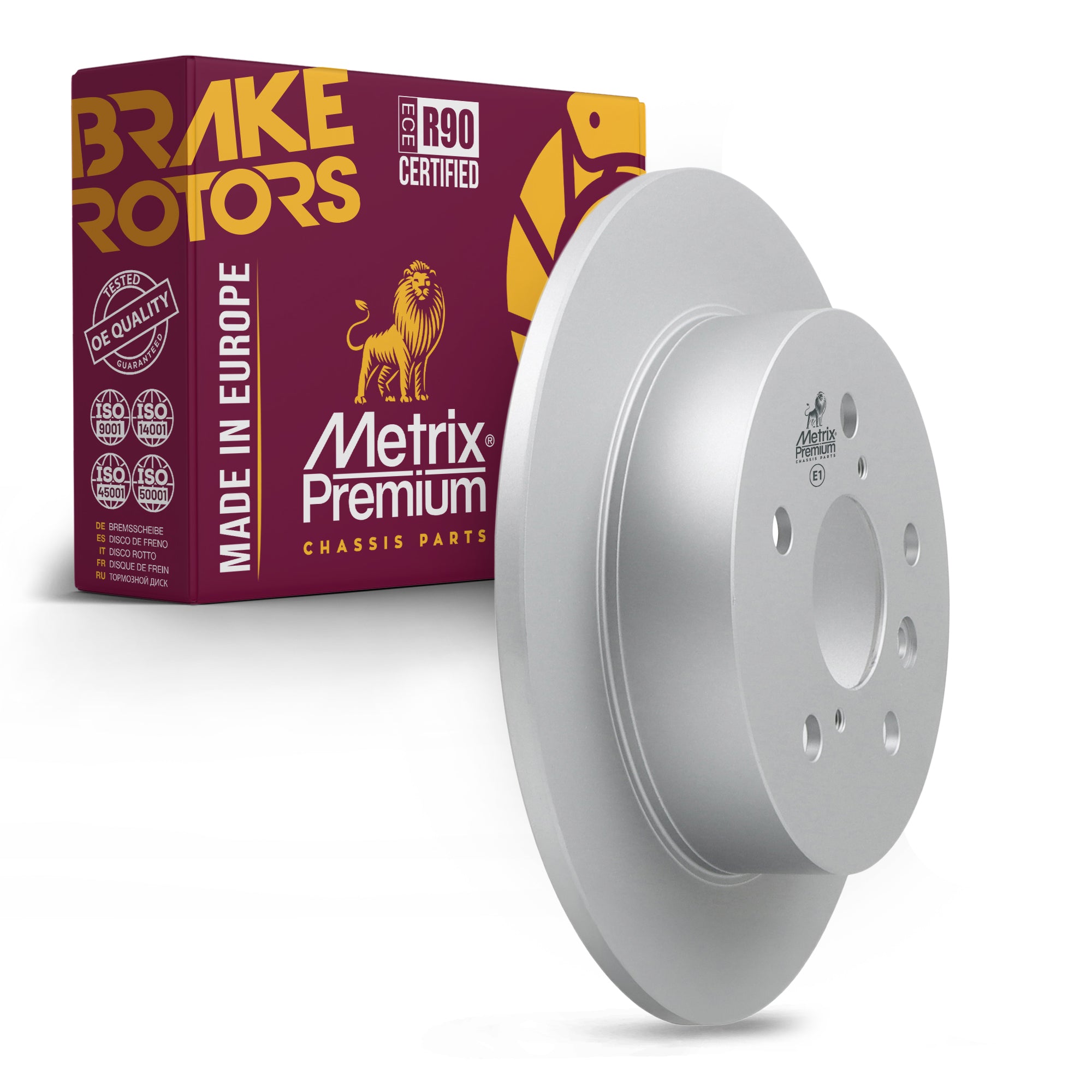 Metrix Premium Rear Disc Brake Rotor 84976MF OEM fit auto parts