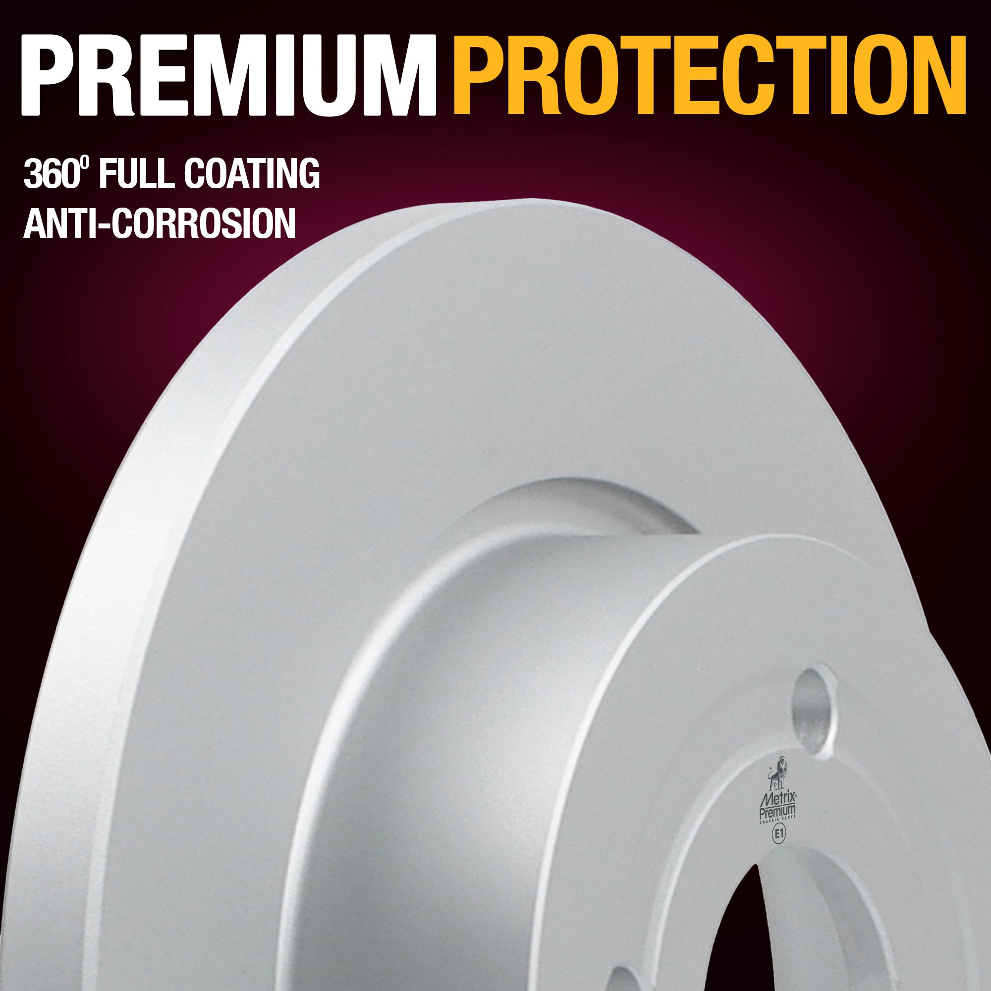 Metrix Premium Rear Disc Brake Rotor Kit 92532MT suspension steering brake parts