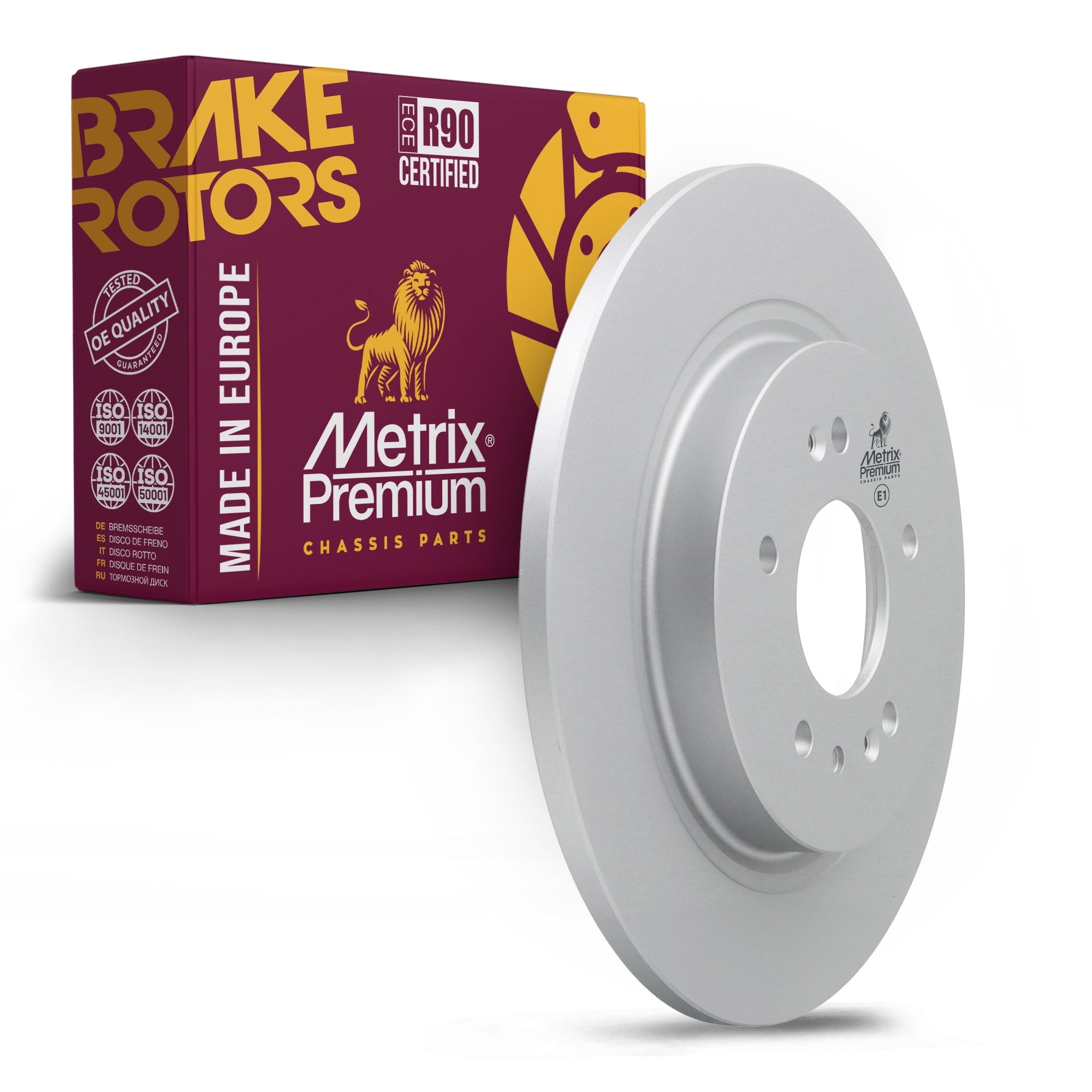 Metrix Premium Rear Disc Brake Rotor 84980MF OEM fit auto parts