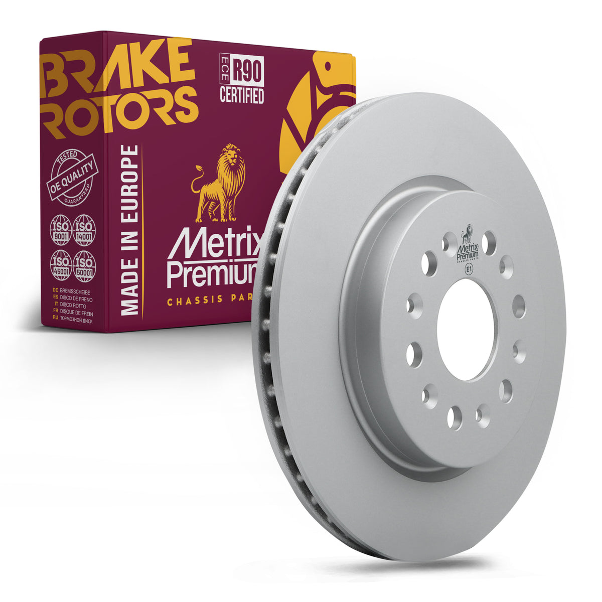 Metrix Premium Rear Disc Brake Rotor 84981MF OEM fit auto parts