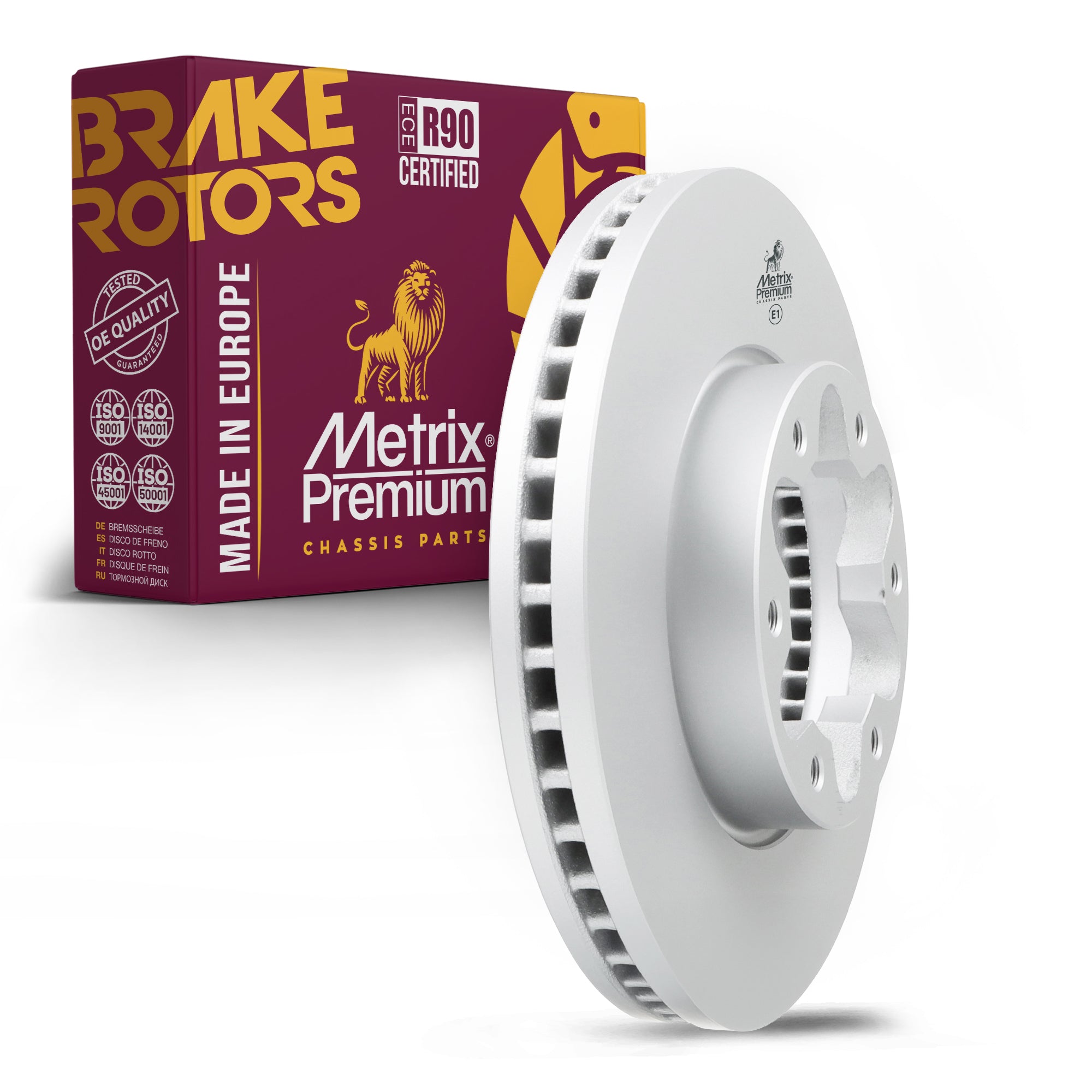 Metrix Premium Front Disc Brake Rotor 84982MF OEM fit auto parts