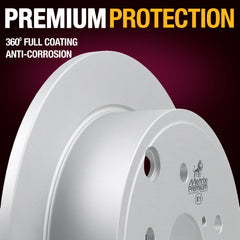 Metrix Premium Rear Disc Brake Rotor Kit 92437MT suspension steering brake parts
