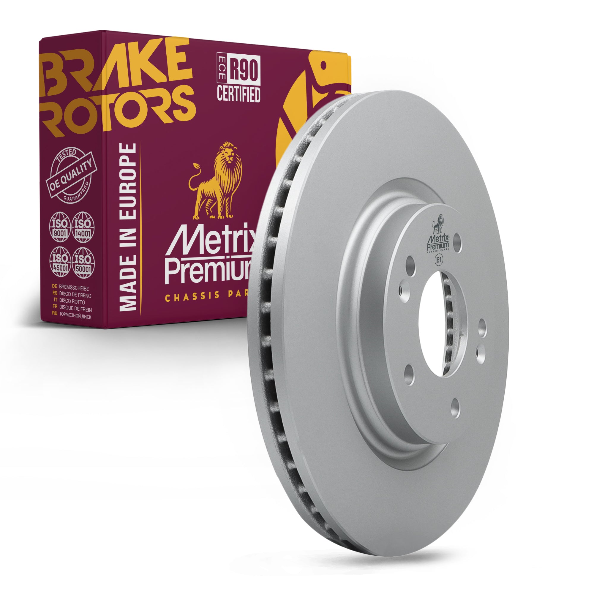 Metrix Premium Front Disc Brake Rotor 84986MF OEM fit auto parts