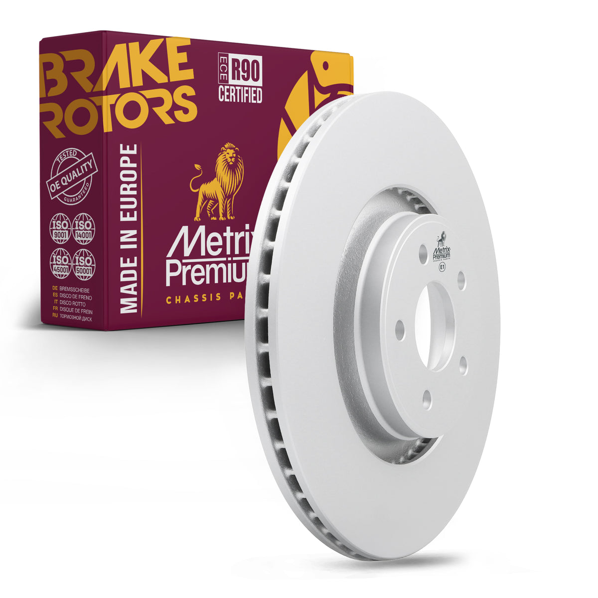 Metrix Premium Front Disc Brake Rotor 84989MF OEM fit auto parts