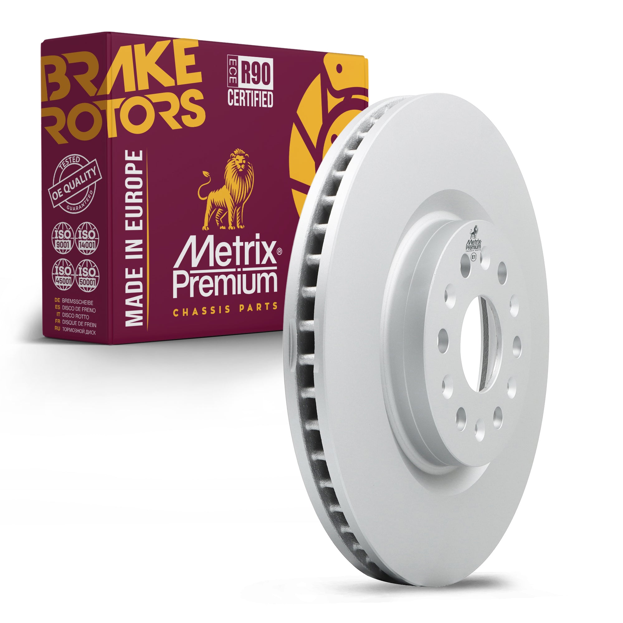 Metrix Premium Front Disc Brake Rotor 84990MF OEM fit auto parts