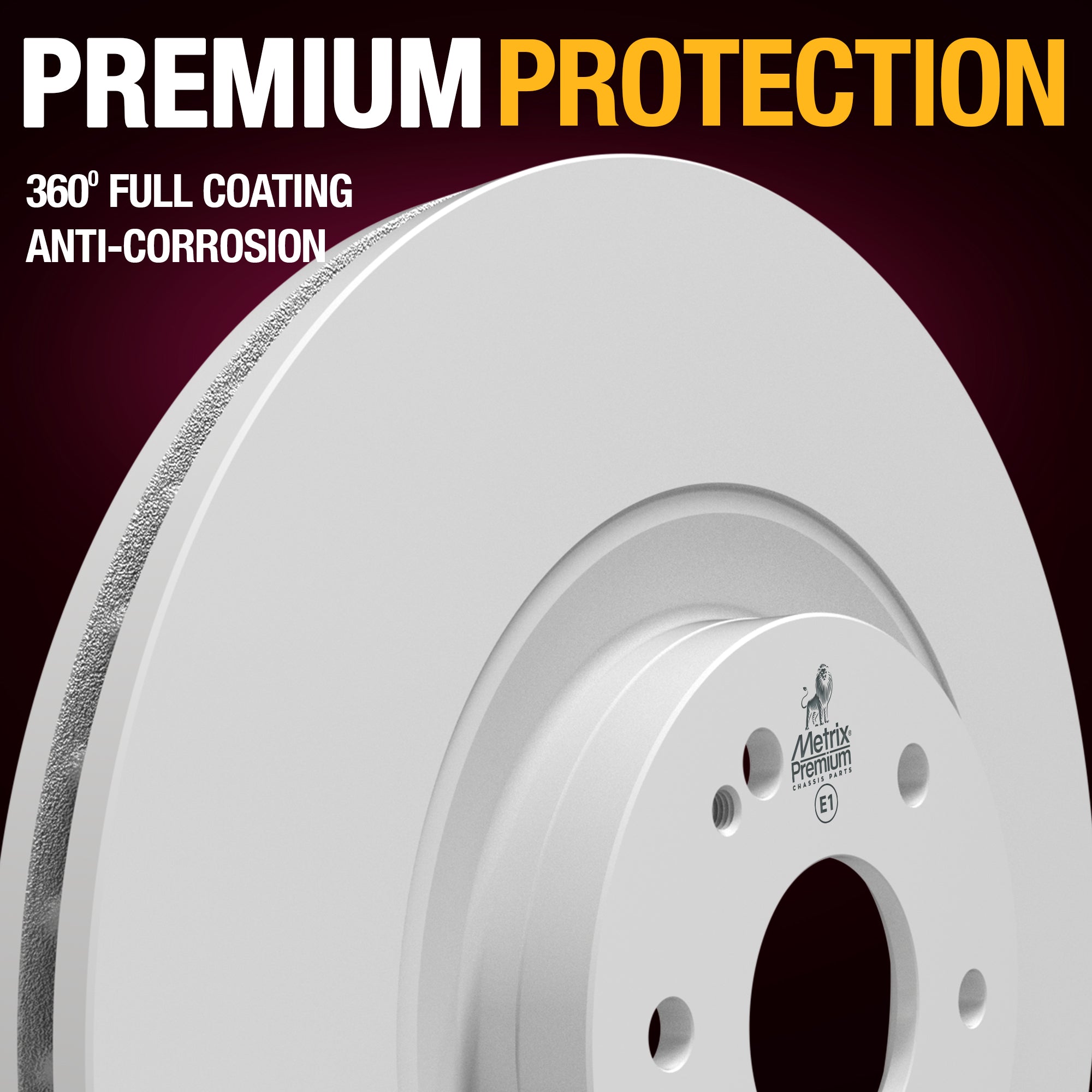 METRIX PREMIUM CHASSIS PARTS Disc Brake Rotor P/N:84991MF Fits: Cadillac Escalade 25-21, Chevrolet Silverado 1500 25-23, Chevrolet Suburban 25-21, Chevrolet Tahoe 25-21, GMC Sierra 1500 25-23, GMC Yukon 25-21, GMC Yukon Xl 25-21