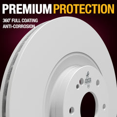 METRIX PREMIUM CHASSIS PARTS Disc Brake Rotor P/N:84991MF Fits: Cadillac Escalade 25-21, Chevrolet Silverado 1500 25-23, Chevrolet Suburban 25-21, Chevrolet Tahoe 25-21, GMC Sierra 1500 25-23, GMC Yukon 25-21, GMC Yukon Xl 25-21