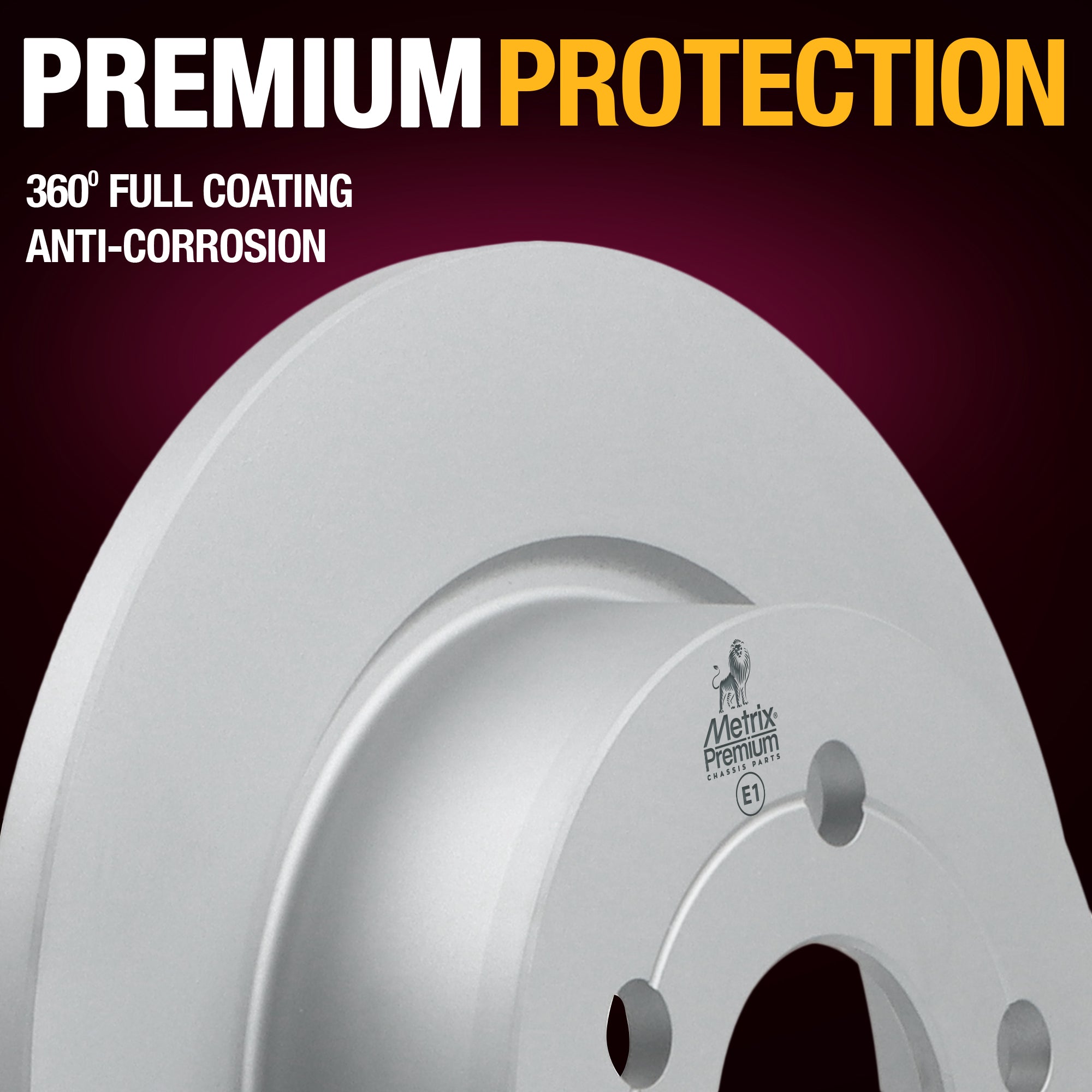 Metrix Premium Rear Disc Brake Rotor Kit 92566MT suspension steering brake parts