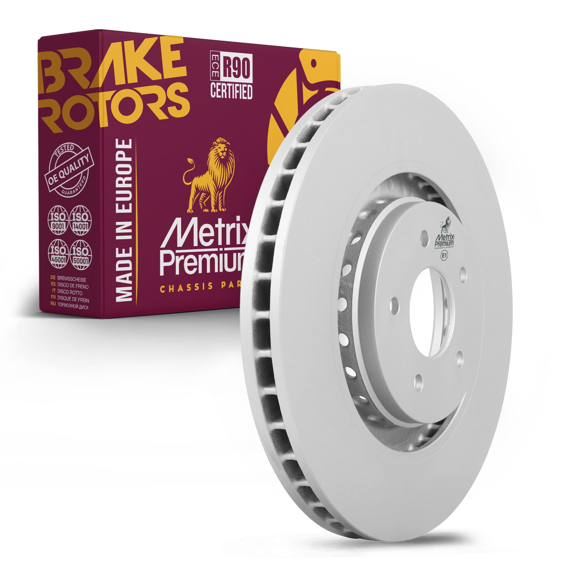 Metrix Premium Front Disc Brake Rotor 84998MF OEM fit auto parts