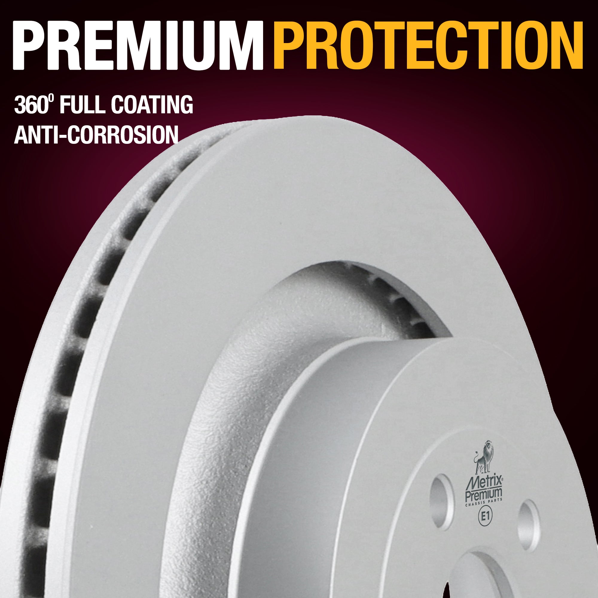 Metrix Premium Rear Disc Brake Rotor Kit 92432MT suspension steering brake parts