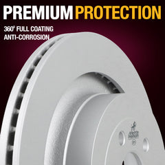 Metrix Premium Rear Disc Brake Rotor Kit 92432MT suspension steering brake parts