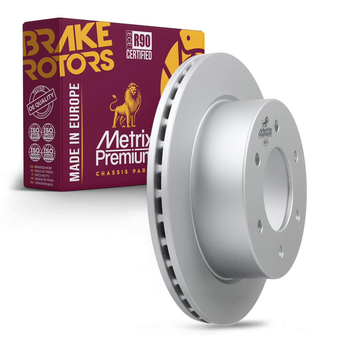 Metrix Premium Rear Disc Brake Rotor 85008MF OEM fit auto parts