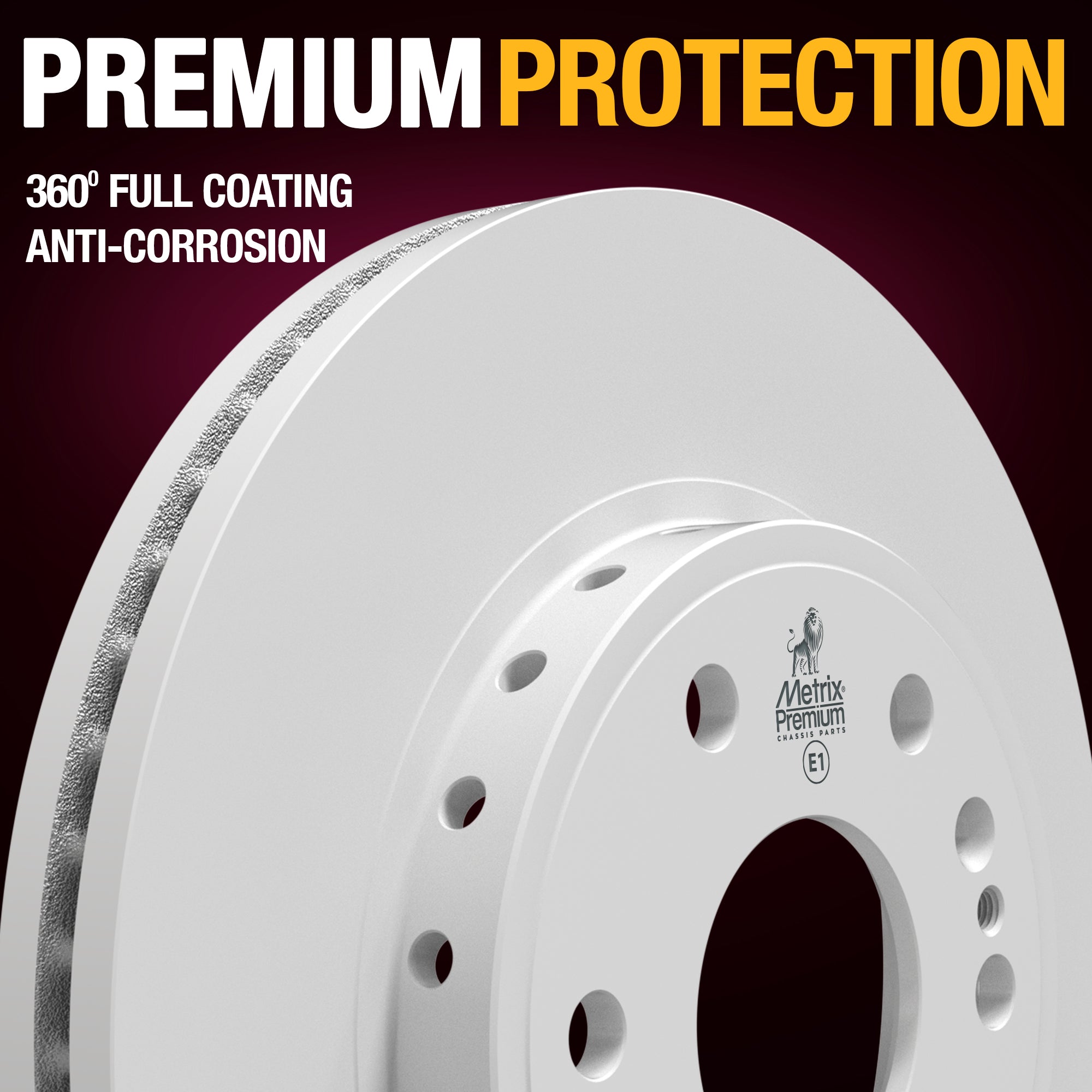 Metrix Premium Front Disc Brake Rotor Kit 92249MT spare car parts