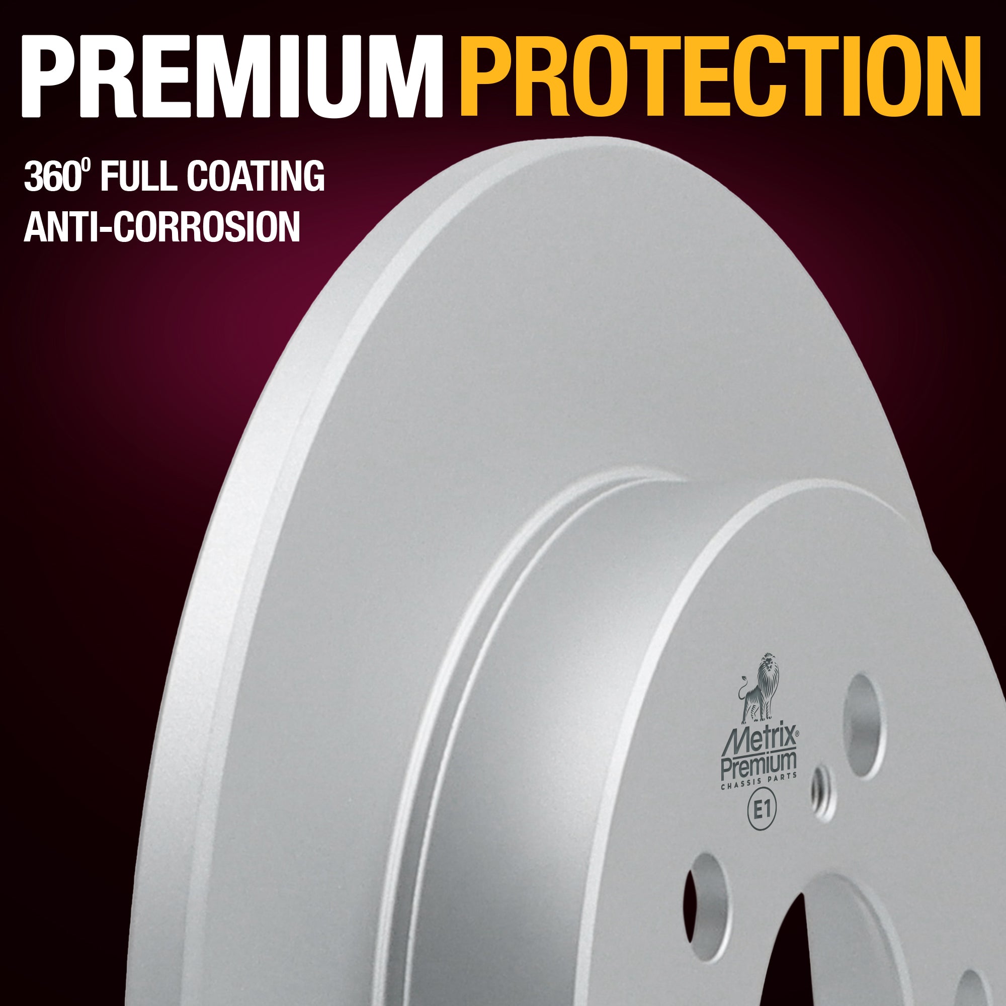 Metrix Premium Rear Disc Brake Rotor Kit 92630MT suspension steering brake parts
