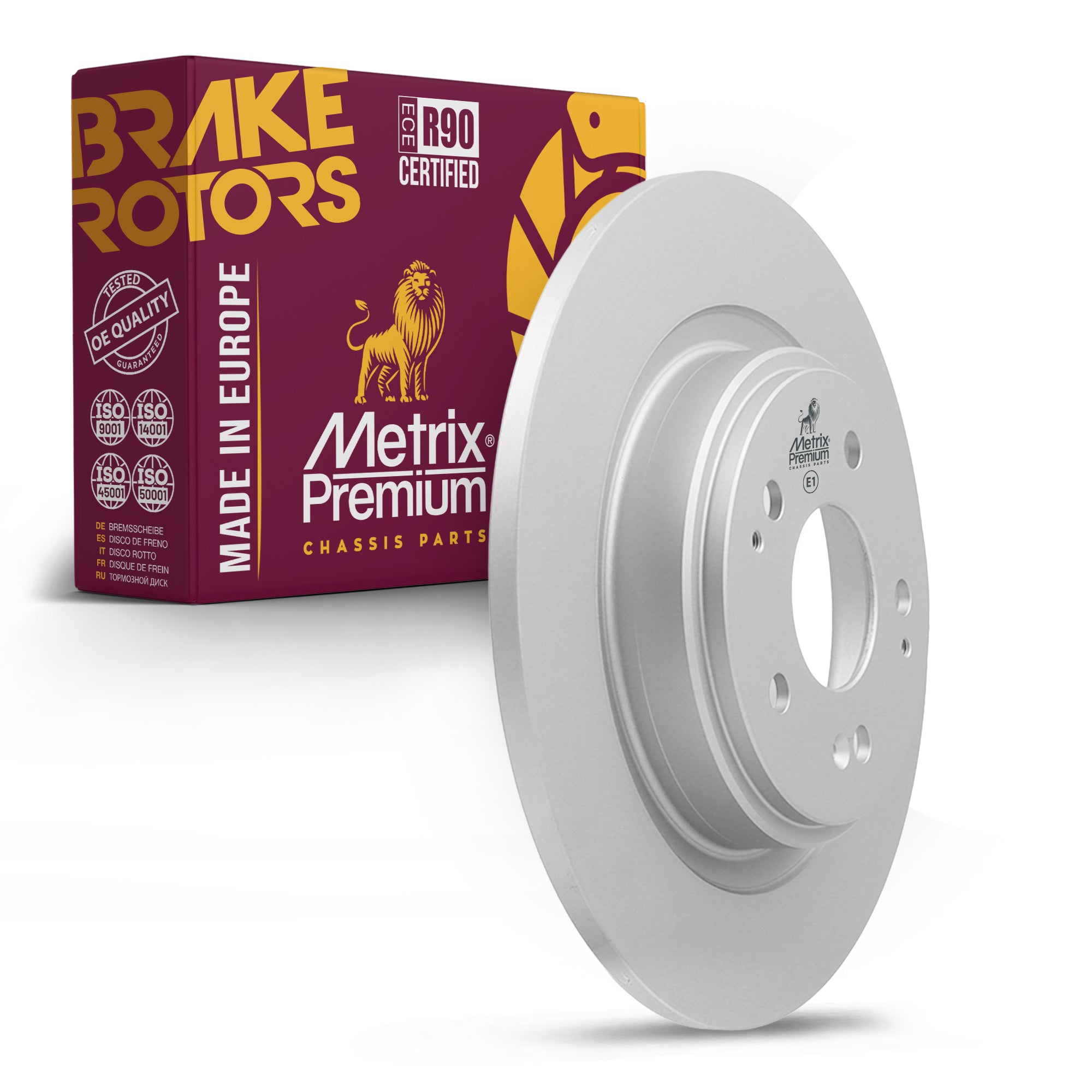 Metrix Premium Rear Disc Brake Rotor 85014MF OEM fit auto parts