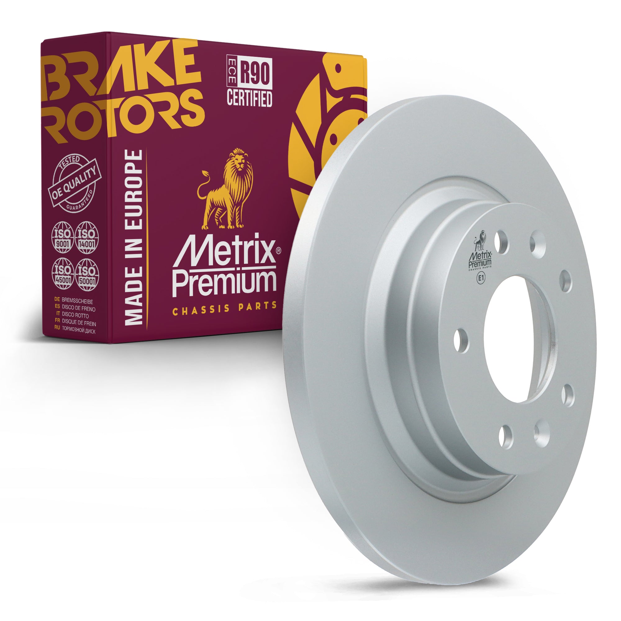 Metrix Premium Rear Disc Brake Rotor 85015MF OEM fit auto parts