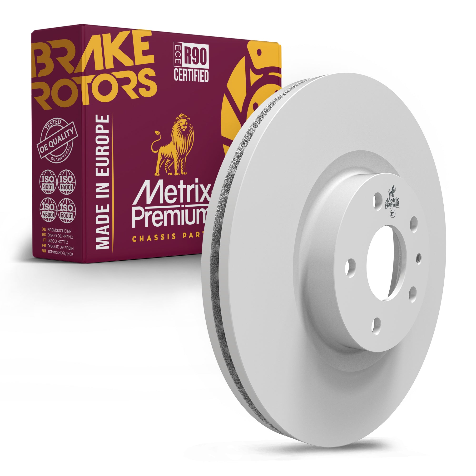 Metrix Premium Front Disc Brake Rotor 85025MF OEM fit auto parts
