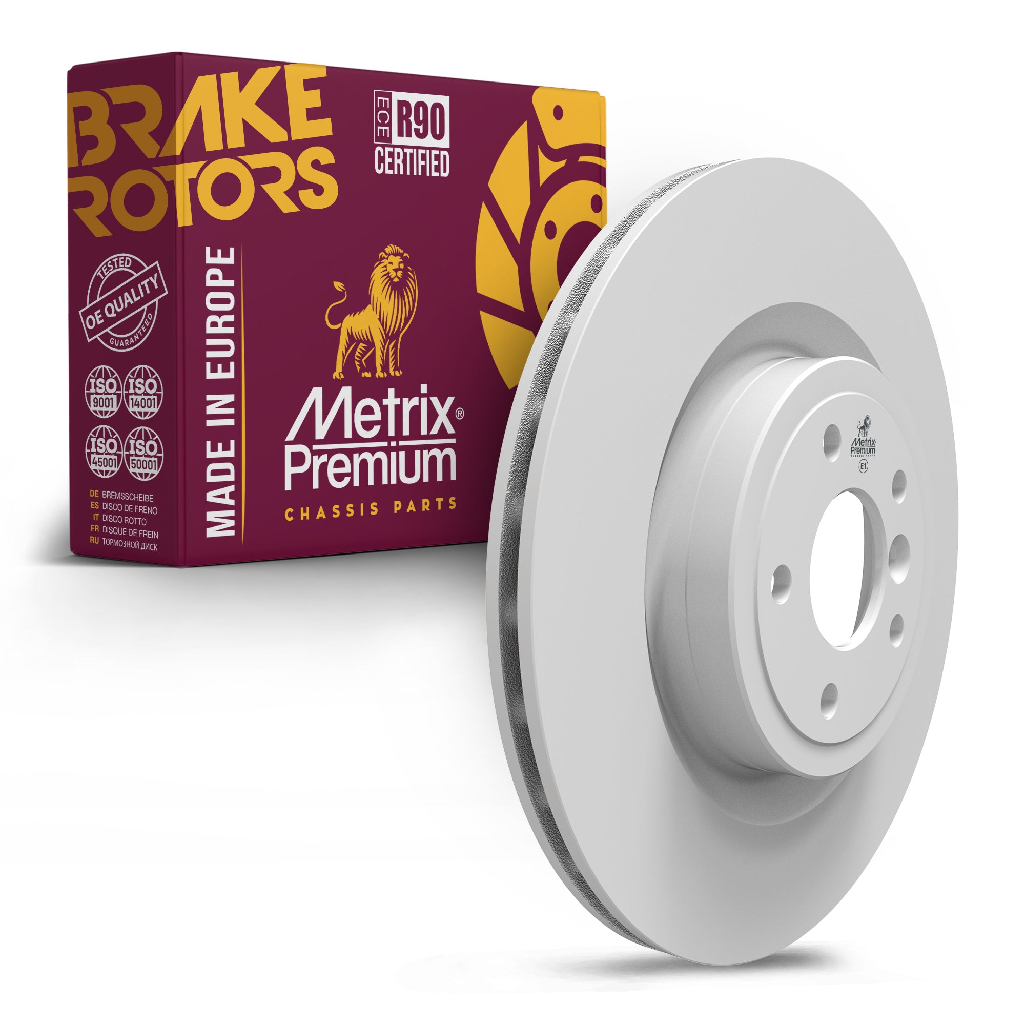 Metrix Premium Chassis Parts Rear Disc Brake Rotor 85036MF OEM fit auto parts