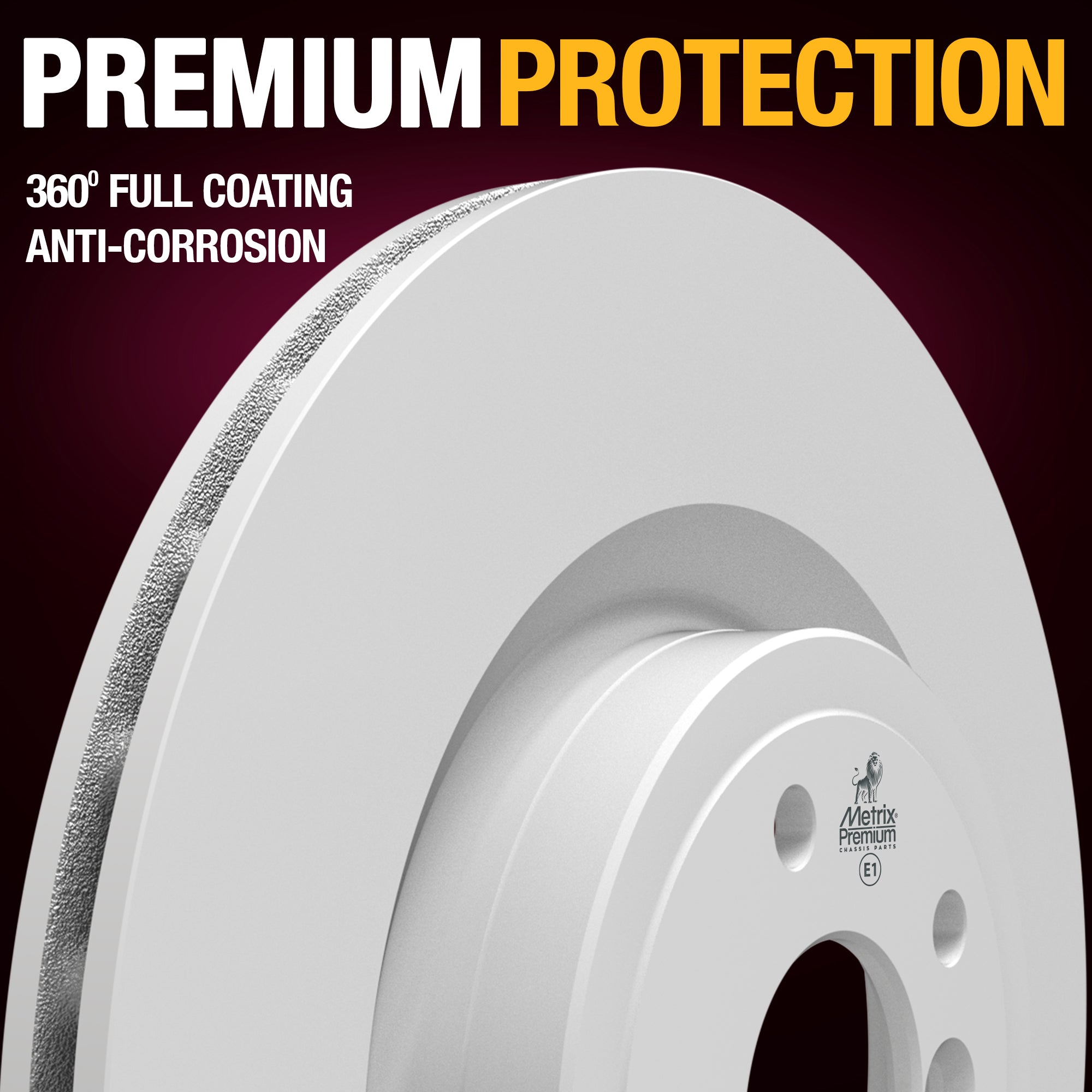 Metrix Premium Chassis Parts Rear Disc Brake Rotor Kit 91756MT suspension steering brake parts