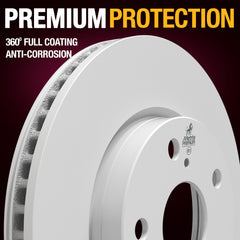METRIX PREMIUM CHASSIS PARTS Disc Brake Rotor P/N:85039MF Fits: Toyota Rav4 18-09