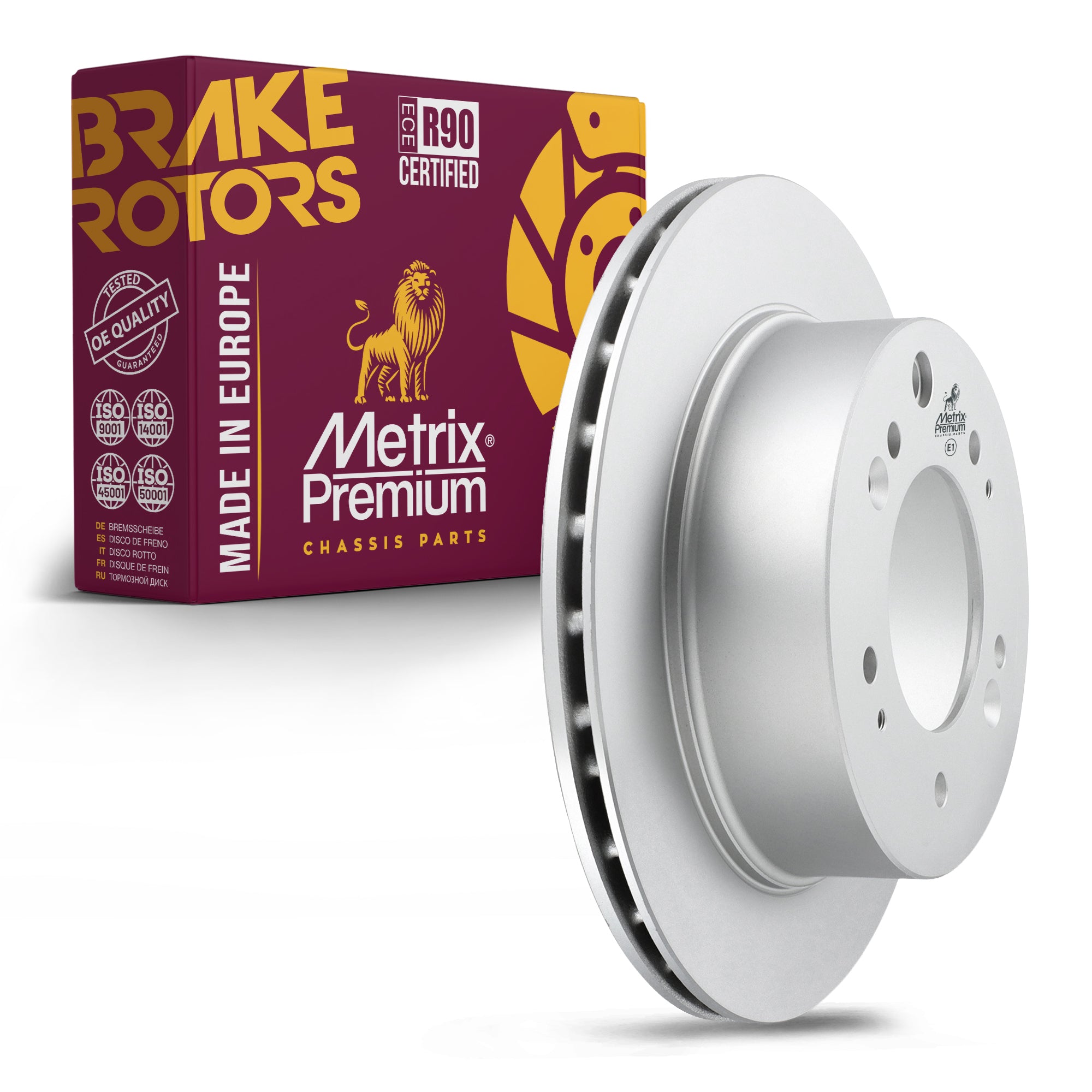Metrix Premium Rear Disc Brake Rotor 85045MF OEM fit auto parts