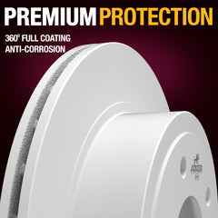 METRIX PREMIUM CHASSIS PARTS Disc Brake Rotor P/N:85051MF Fits: Ford E-150 06-03, Ford Econoline 2006