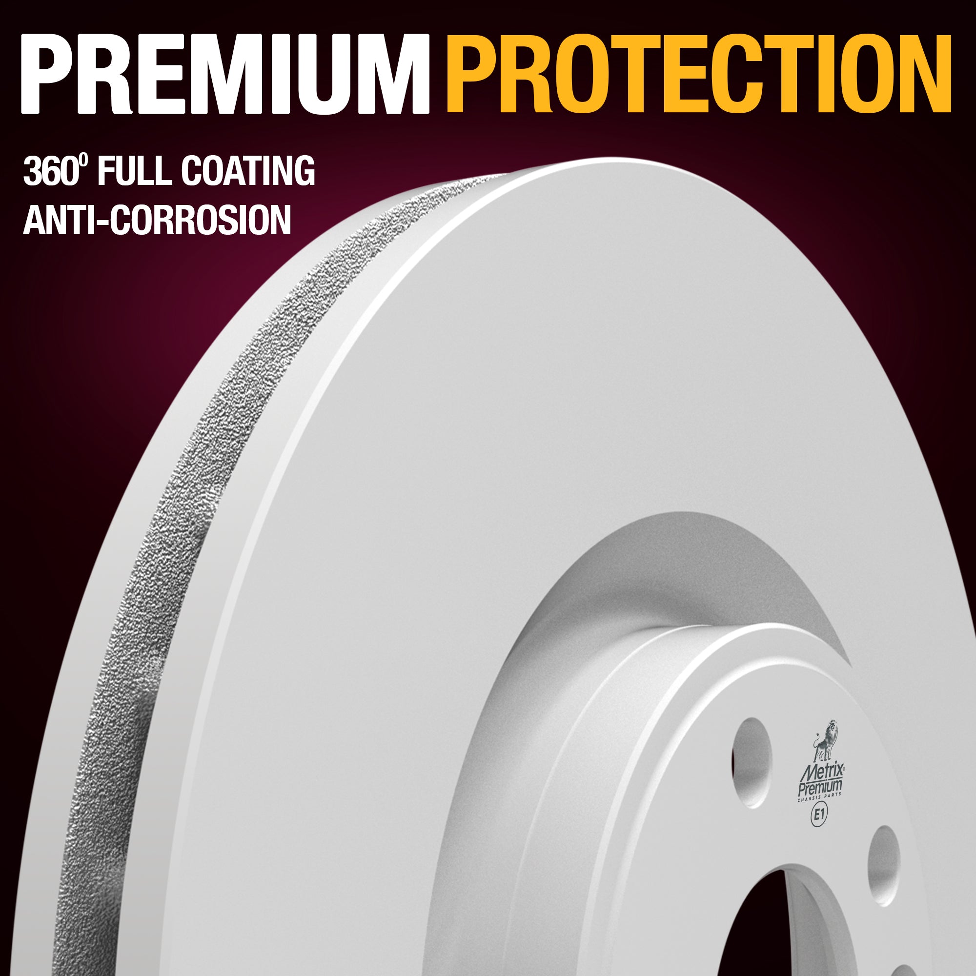 Metrix Premium Chassis Parts Front Disc Brake Rotor Kit 91734MT suspension steering brake parts