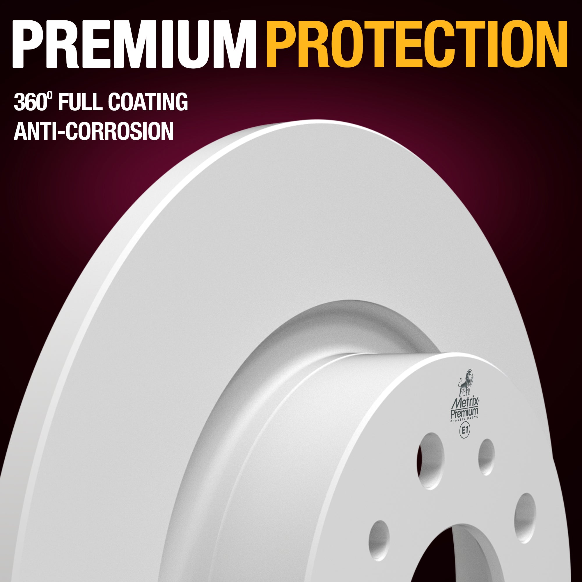 Metrix Premium Chassis Parts Rear Disc Brake Rotor Kit 91730MT suspension steering brake parts