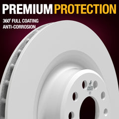 Metrix Premium Rear Disc Brake Rotor Kit 92228MT suspension steering brake parts