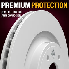 METRIX PREMIUM CHASSIS PARTS Disc Brake Rotor P/N:85091MF Fits: Hyundai Santa Fe 24-21, Kia Sorento 23-21