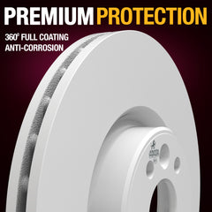 METRIX PREMIUM CHASSIS PARTS Disc Brake Rotor P/N:85097MF Fits: Volvo S60 18-11, Volvo S80 16-07, Volvo V60 18-15, Volvo V70 10-08, Volvo Xc70 16-08