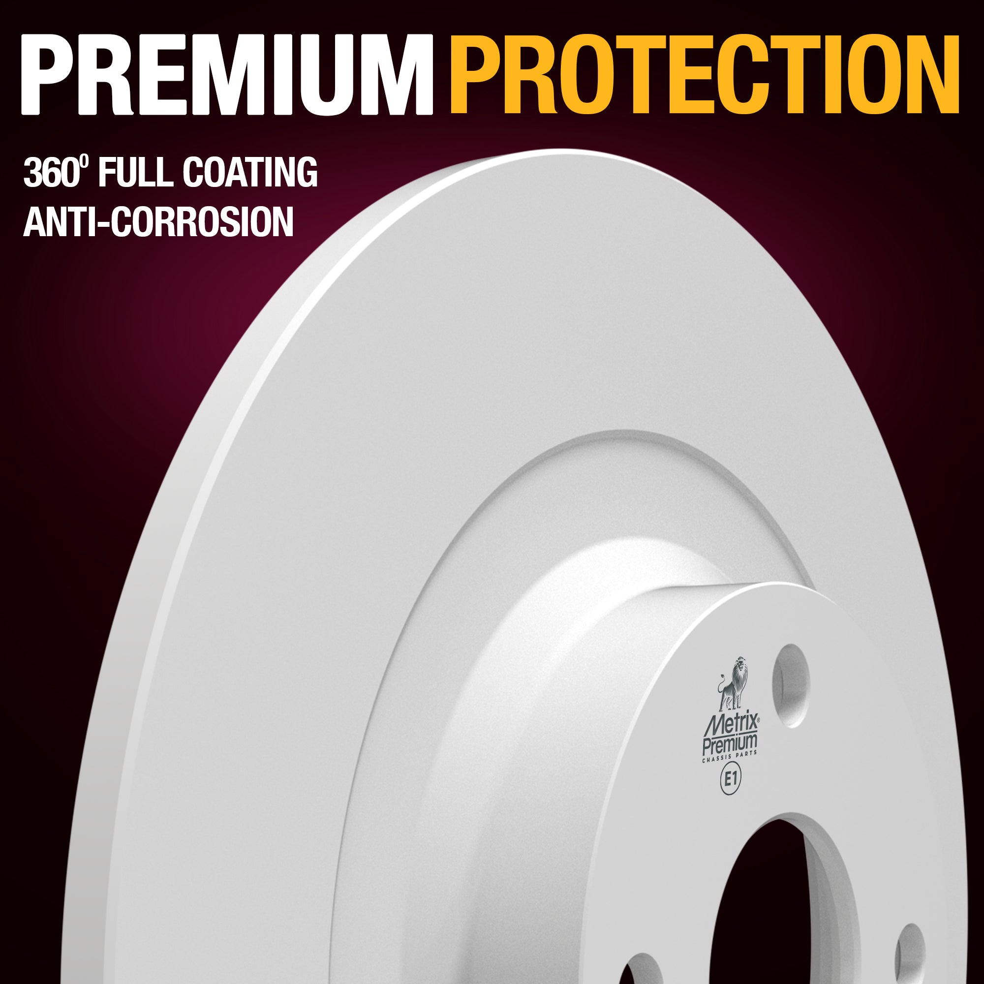 Metrix Premium Chassis Parts Rear Disc Brake Rotor Kit 91718MT suspension steering brake parts