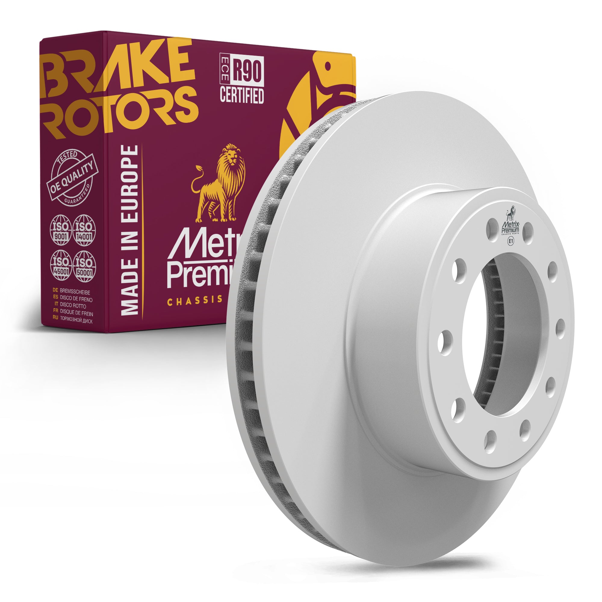 Metrix Premium Front Disc Brake Rotor 85104MF OEM fit auto parts