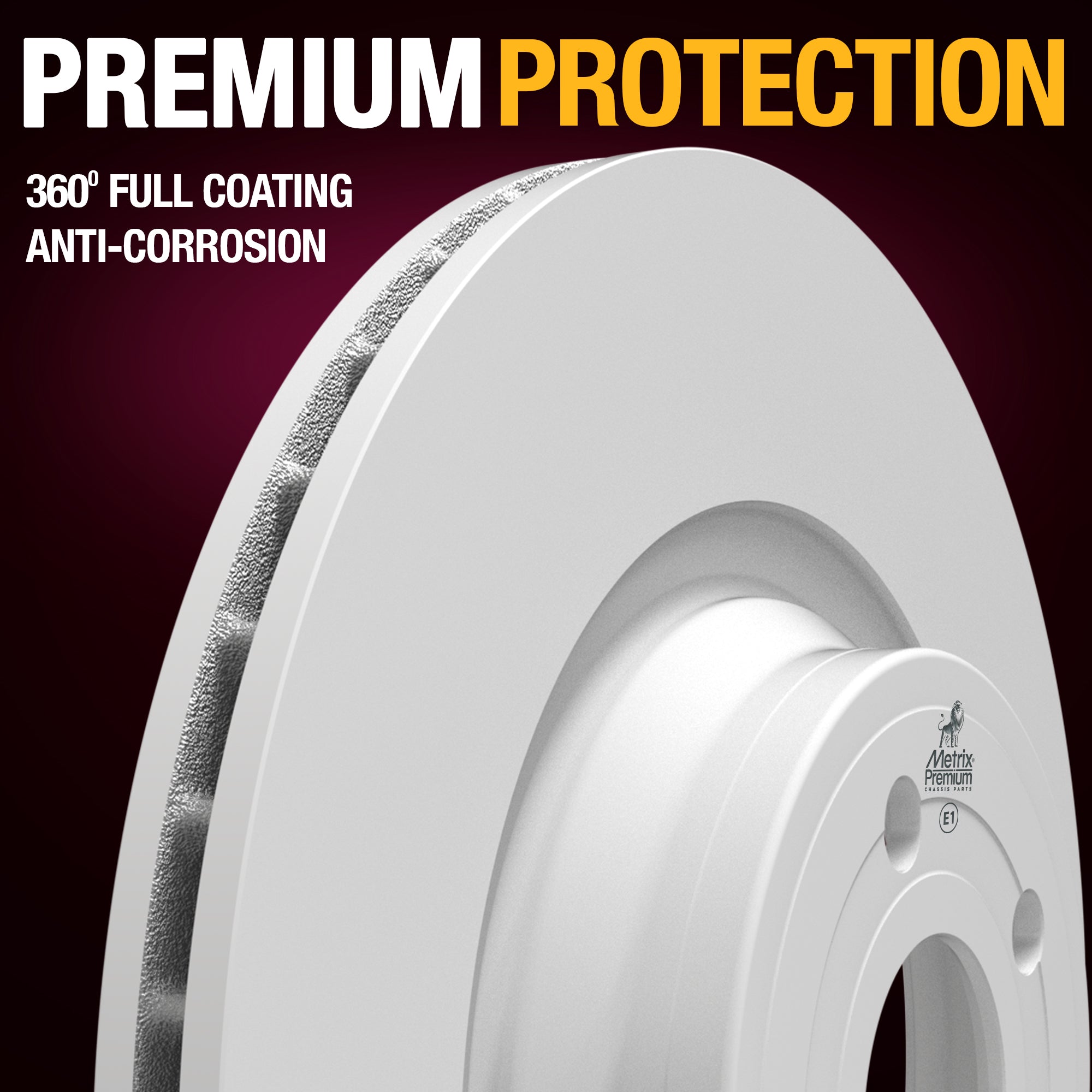 Metrix Premium Chassis Parts Rear Disc Brake Rotor Kit 91711MT suspension steering brake parts