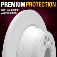 METRIX PREMIUM CHASSIS PARTS Disc Brake Rotor P/N:85125MF Fits: Volvo S80 09-07, Volvo Xc70 2008