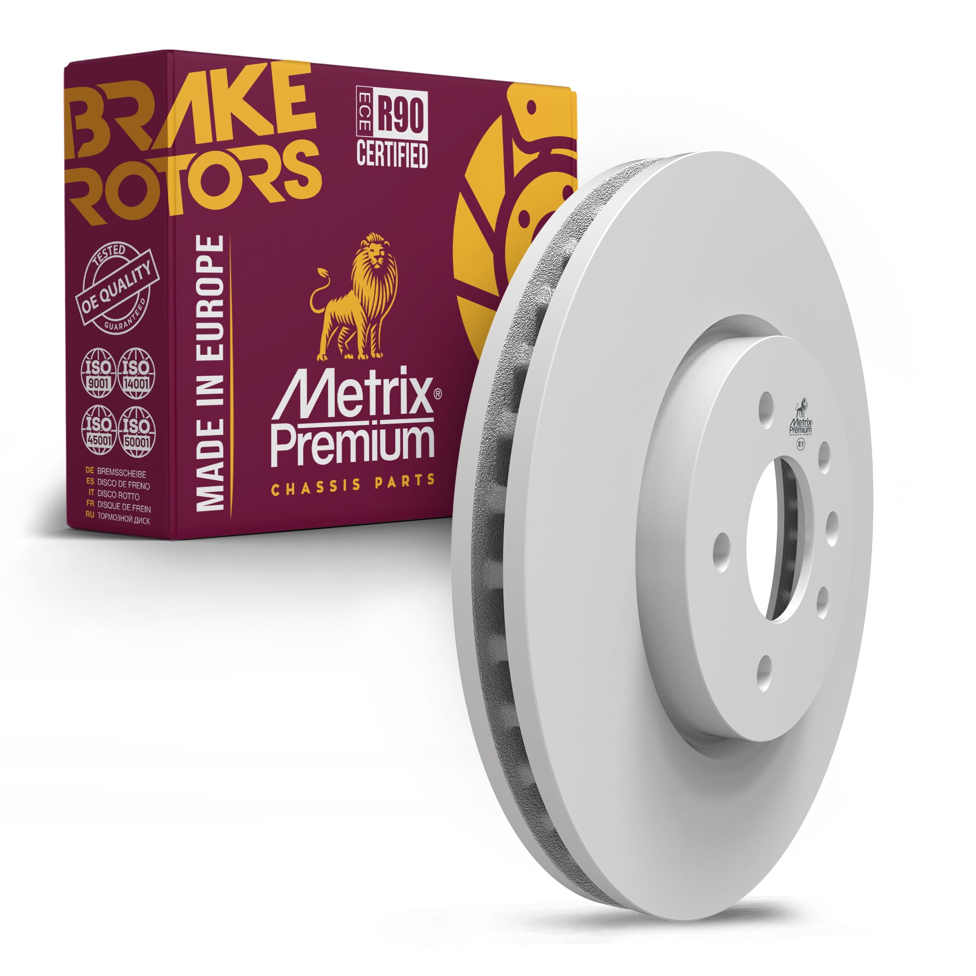 Metrix Premium Chassis Parts Front Disc Brake Rotor 85129MF OEM fit auto parts